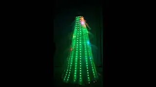 480 RGB LED Christmas Tree (longer version)