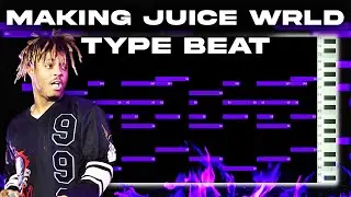 How to Make JUICE WRLD Type Beat *FROM SCRATCH* | FL STUDIO Tutorial