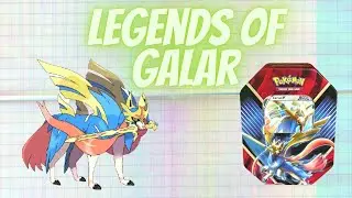 INSANE LEGENDS OF GALAR Zacian V Tin Opening