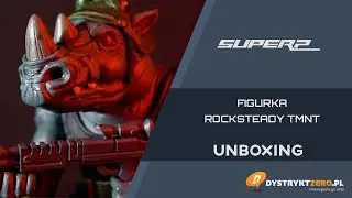 Figurka Rocksteady TMNT unboxing PL
