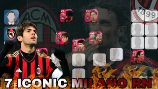ASLI CAPE,LAWAN PRO PLAYER INI..‼️ COBAIN 7 ICONIC AC MILAN vs RAT +156..