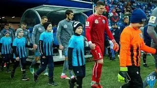 Как дети из NNKids выводили команды на поле.