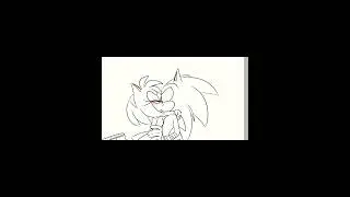 Sonic and Amy Flirt Pt.2 (SonAmy Short Comic Dub) #comicdub #sonic #amyrose #shorts