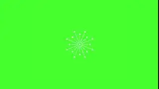 Burst Animation Accents |green screen|