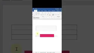 Hidden Tips - MS Word - Table Creation 