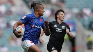 Circuit mondial de Rugby à 7 : Les essais de France 7 masculin au Tournoi de Londres