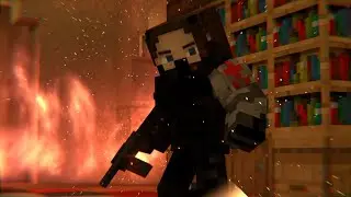 Winter Soldier Fight! [Minecraft Animation]