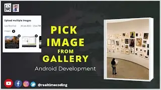 Pick Image from Gallery  | Gallery | Image | Pick | Camera | Android | Kotlin