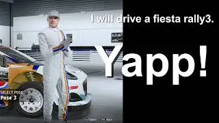 [EA WRC] I will drive a fiesta rally3. Yapp!