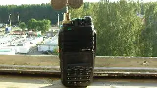 Десятирублевый диполь на сатком.
