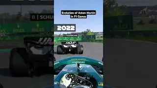 Evolution of Aston Martin in F1 Games 