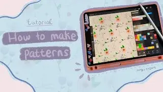 How to make patterns in procreate| Mudah!! Membuat patterns untuk wallpaper| Indonesia - sang_fajart