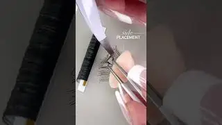 Side Placement Lash Fans