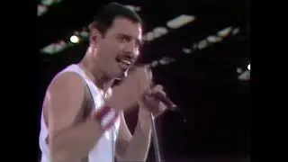 QUUEN   Another One Bites The Dust Live At Wembley Stadium  Saturday