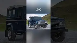 Evolution of Land Rover Defender (1950~2022) 