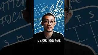 The 12 Week Year - Cara Cepat Menggapai Goal #pengembangandiri #productivity #selfimprovement