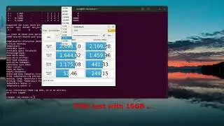 KingSpec SSD M.2 NVMe 2TB NX Series Tests from 1 GB to 64 GB After 52 Working Days and 589 GB free