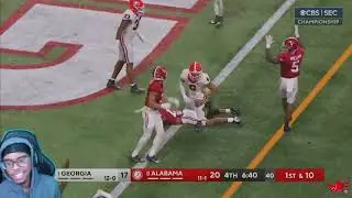 Will4k Reacts to #8 Alabama vs #1 Georgia | SEC CHAMPIONSHIP GAME | 2023 College Football Highlights