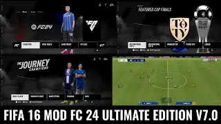 New FIFA 16 Mobile M0d FC 24 ULTIMATE EDITION V7. 0 | Full Tournament | Fifa 16 Mobile Best Graphics