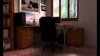 Test Animazione Rendering Architettonico Interno e Cammeo