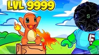 Wir schaffen die 9999 welle im Pokemon Tower Defens Simulator (Roblox)