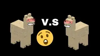 Minecraft llama battle!