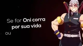 parte do Tengen Uzui - Hashira do Som Rap dos hashiras (Sting