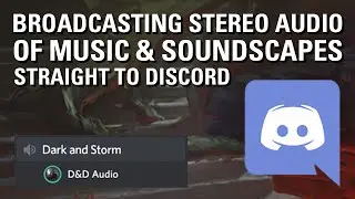 My improved D&D audio setup — stereo audio to Discord