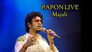 Papon live performance//Assam//Majuli// protidhwani