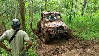 Ketangguhan jimny 4x4 buka jalur off road extreme