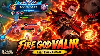     VALIR IS UNSTOPPABLE! 🔥 Best Build & Gameplay | Mobile Legends