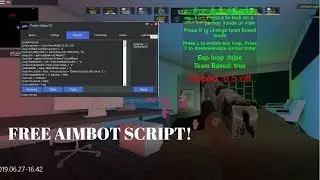 NEW FREE ROBLOX AIMBOT/ESP SCRIPT 2019 (FREE, EASY, AND OP)