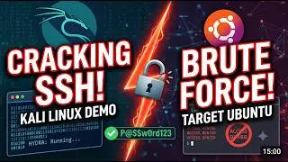 SSH Brute Force Attack Demo using Hydra in Kali Linux | Ethical Hacking Lab