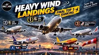 Aircraft Landing Comparison ✈️ | Which Landing Was the Best? | Heavy Wind at Narita Airport