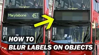 How to blur labels and faces in premiere pro