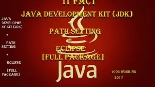 Java programming software( java development kit (jdk)with path setting &Eclipse [full package])