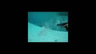 Выстрел из пистолета под водой