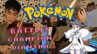 Battle! Champion Diantha - Pokémon: X/Y || Rock cover by Austeam