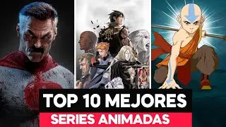 TOP 10 Las MEJORES Series ANIMADAS (NO ANIME) que DEBES VER YA! en Netflix, Max, Prime Video, Star +