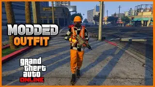 GTA V 1.57 CONJUNTO CON JOGGER NARANJAS + GUANTES DE CARRERAS