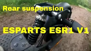 XIAOMI M365 PRO 2. Rear suspension ESPARTS ESR1 V1