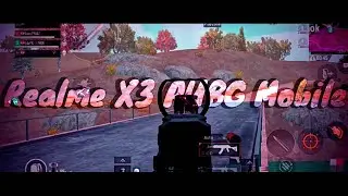 Realme X3 PUBG Gameplay | 4 Finger + Full Gyro! #1