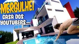 MERGULHEI na CASA DOS YOUTUBERS
