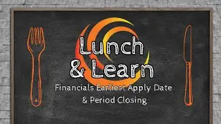 Take Control of Your Financials: Epicor's Earliest Apply Date & Period Closing