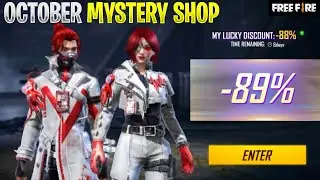 FREEFIRE OCTOBER MYSTERY SHOP | MYSTERY SHOP 14.0 | OCTOBER ELITE PASS DISCOUNT | FREEFIRE NEW EVENT