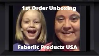 Unboxing our first Faberlic Product order! Faberlic USA Unboxing
