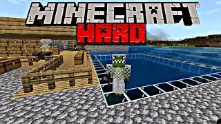 In search of the water hause in MINECRAFT HardMode