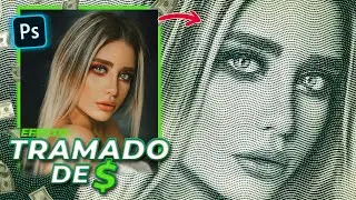 Cómo crear EFECTO de GRABADO de DINERO 🤑 | Tutorial Photoshop CC 2021