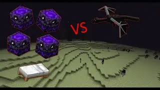 4 Respawn Anchors + Bed vs Enderdragon Speedrunning Shorts