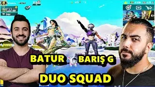 ÖZEL VİDEO ! BARIŞ G VE BATUR GAME  MÜTHİŞ İKİLİ DUO SQUAD PUBG MOBİLE